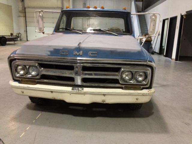 1972 gmc dually c30 2wd. chevy, rat rod,, patina