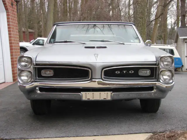 1966 pontiac gto convertible matching # tri-power phs project