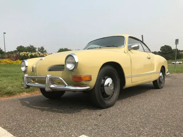 1970* volkswagen *vw* *karmann ghia* colorado bone dry collect car under coated