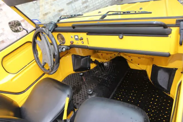 1973 vw thing! runs excellent, great top, side curtains, and cover