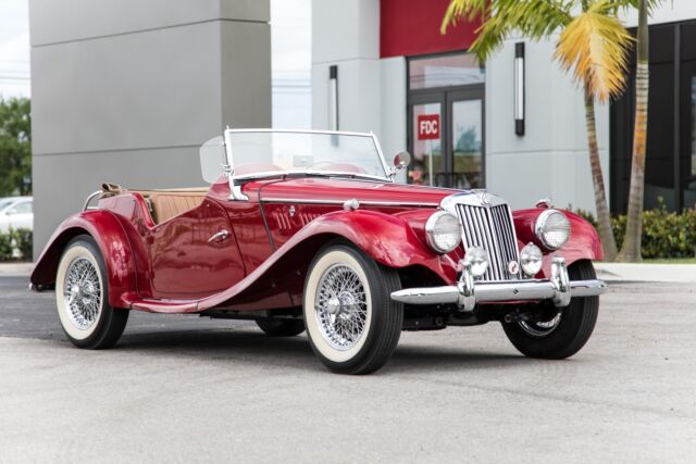 1954 mg tf - concourse winning - frame off restoration - recent full service