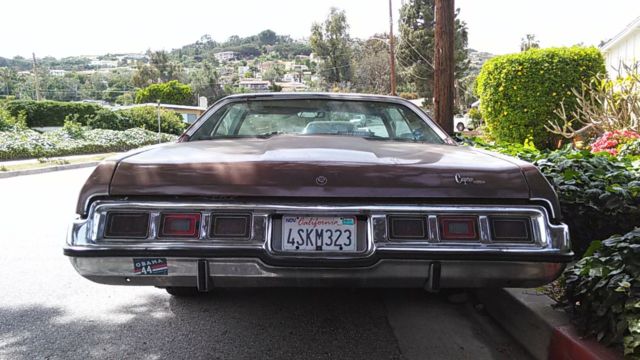 1973 chevrolet caprice classic hard top - not running - sold as is