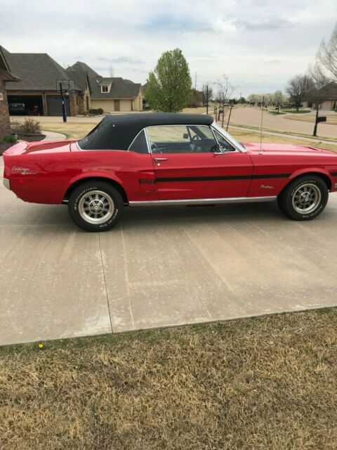 1968 ford mustang gt/cs convertible
