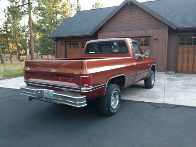 1987 chevy k10 short bed 4x4 tbi v8 1/2 ton