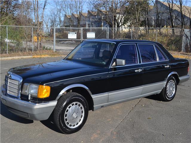 1988 mercedes-benz 560 series 560sel 139,400 miles black 5.6l automatic