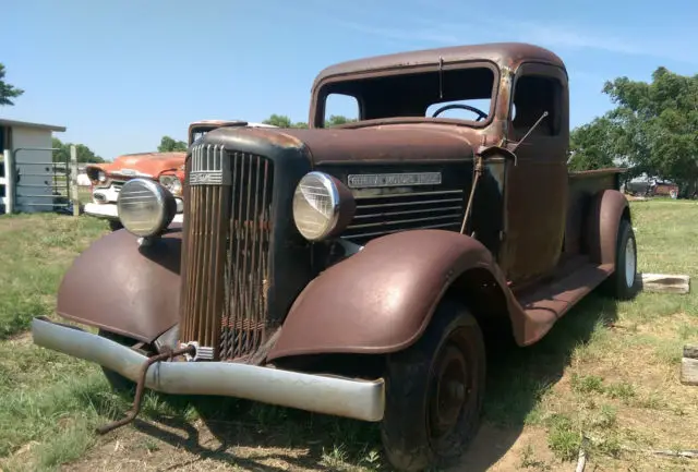1936 gmc t 14 pickup first year original survivor 1/2 ton patina truck low cab