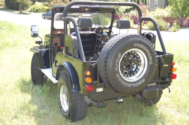 1987 mitsubishi jeep j53 turbo diesel license built willys cj3b not cj5 cj7