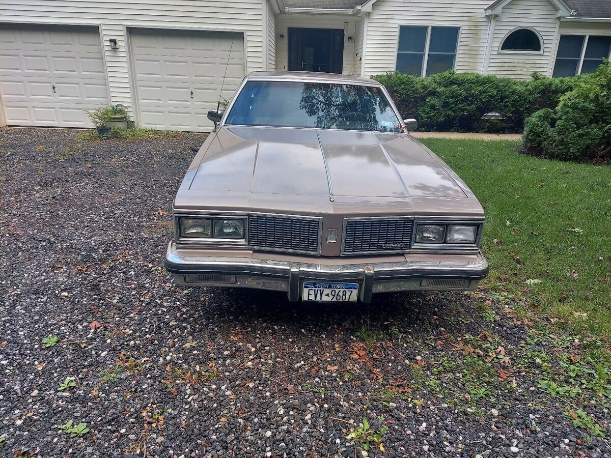 1984 oldsmobile delta 88 coupe brown rwd automatic royale brougham