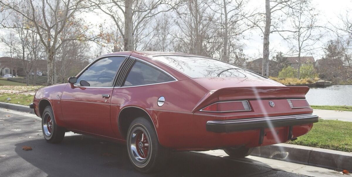 1975 buick skyhawk red sport