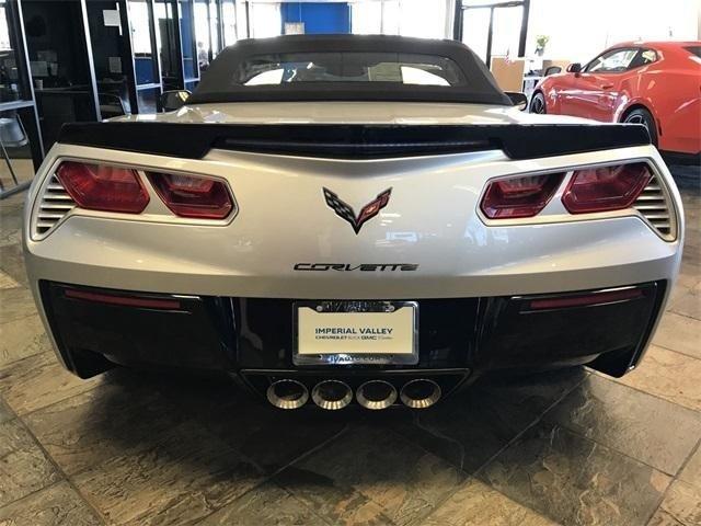 used 2018 chevrolet corvette stingray convertible z51 2lt el centro, ca 92243 for sale in el centro, california