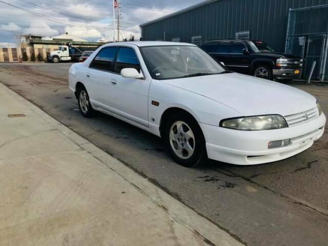 1994 nissan skyline r33 gts type g sedan single cam rb20e auto jdm rhd white