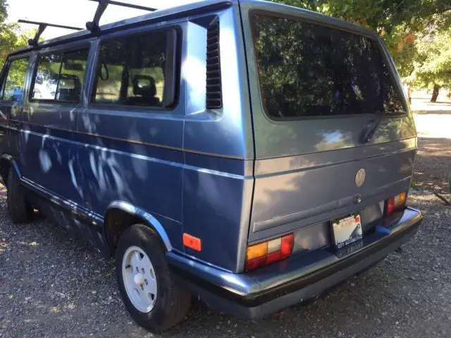 1989 volkswagen vanagon wolfsburg gl rare bluestar weekender van
