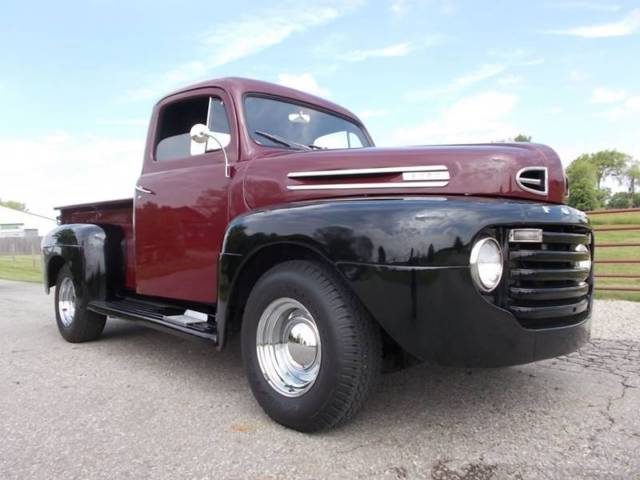 1950 ford f-100 shortbed pickup truck 351 winsor v8, automatic 4-sp, ac, ps, pdb