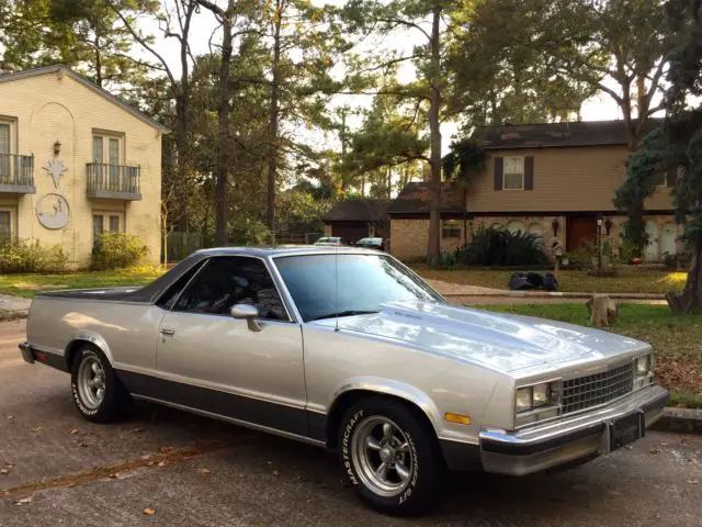 1985 el camino v8 305cc, 80k original miles, ps, pw, factory a/c - in houston tx