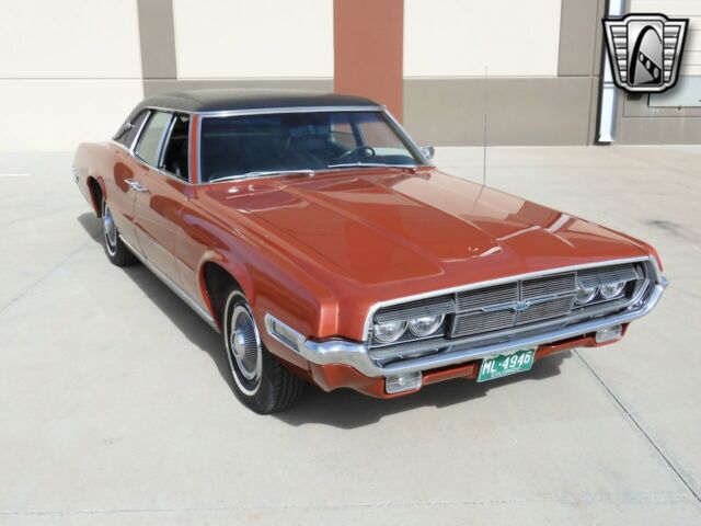 burnt orange 1969 ford thunderbird v-8 big block 429cid 3 speed auto available
