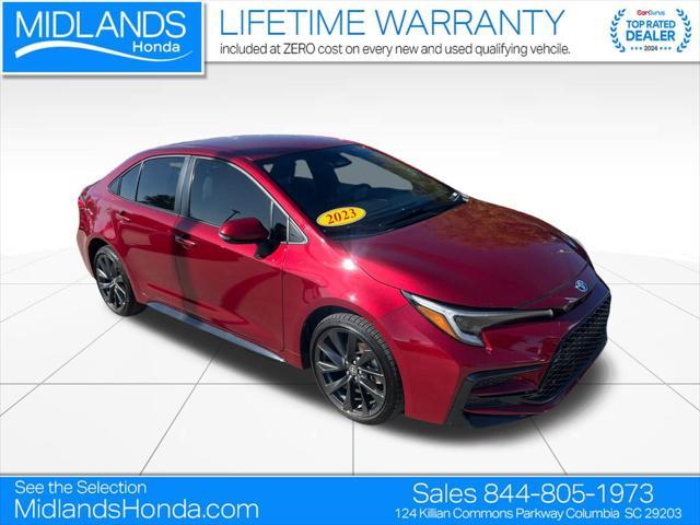 2023 toyota corolla hybrid se