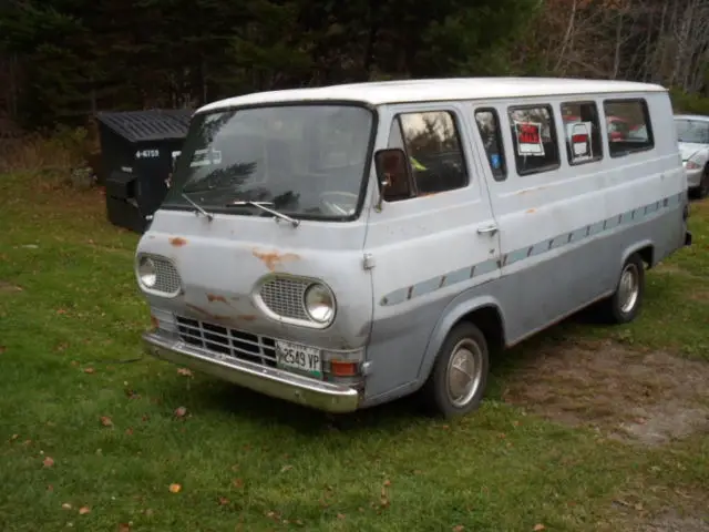 ford econoline ext.classic series 12 window large van "great running"