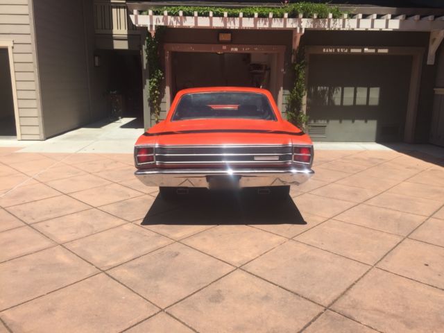 1969 dodge dart gt hemi orange