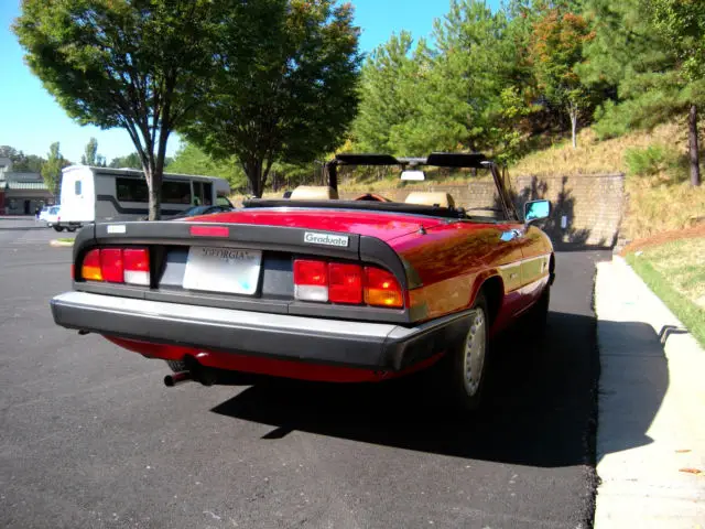 1988 alfa romeo spider