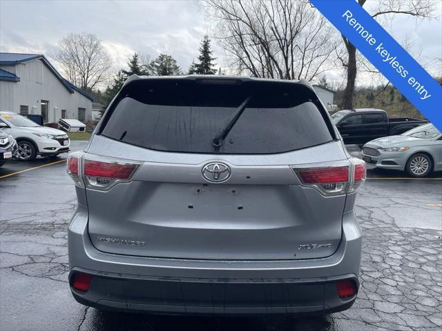 2016 toyota highlander xle