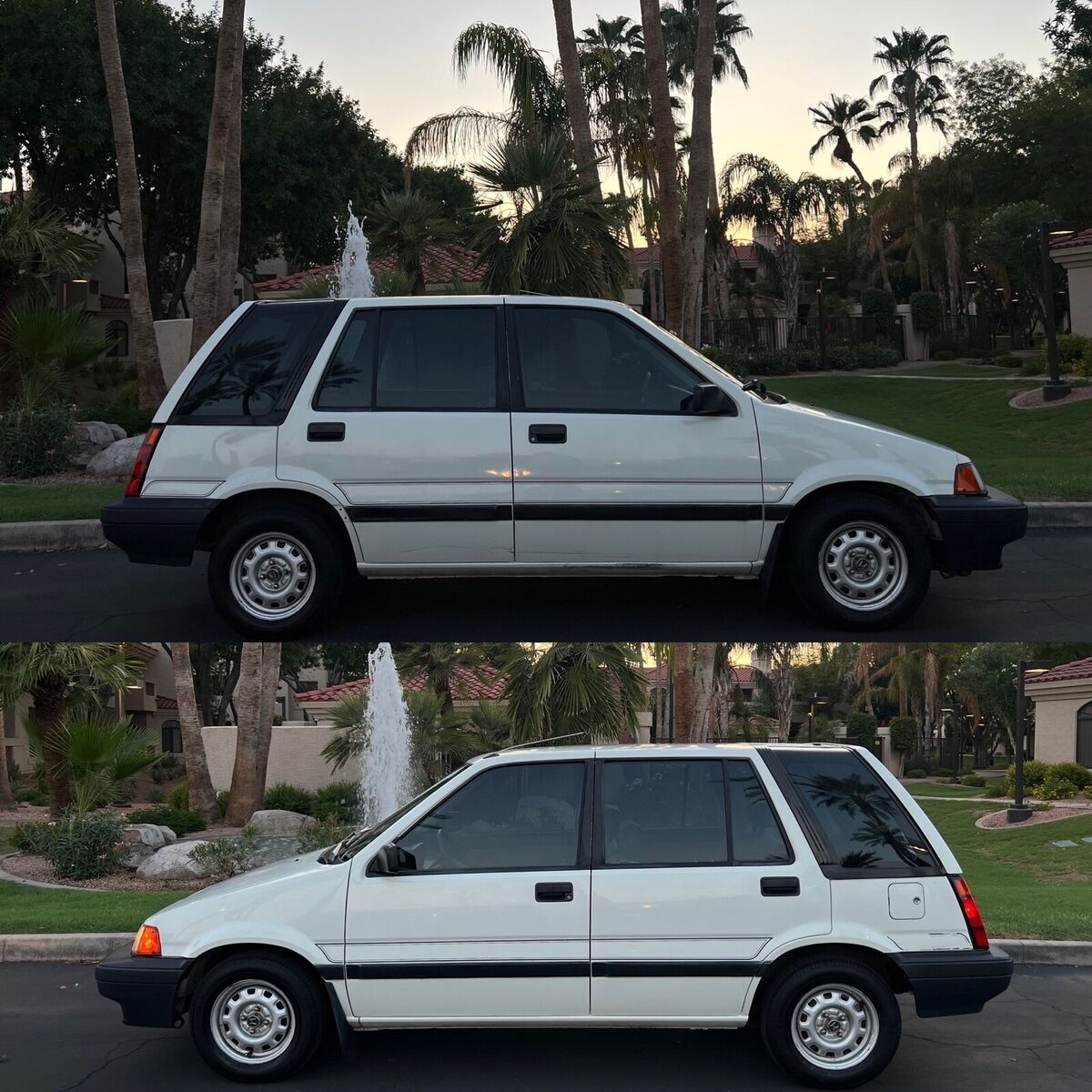 1986 honda civic hatchback grey fwd automatic wagon