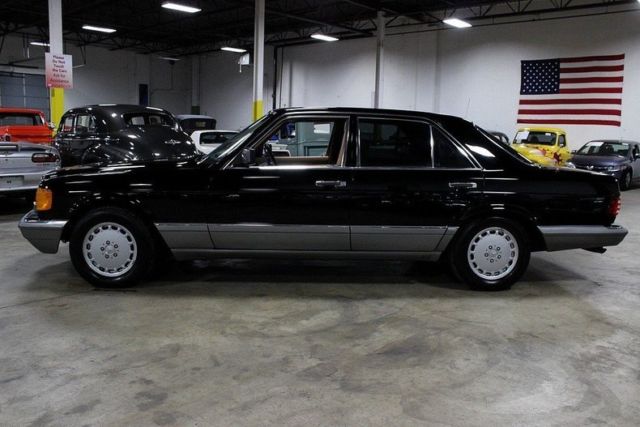 1988 mercedes-benz 300 se 86646 miles black sedan 3.0l i6 4 speed automatic