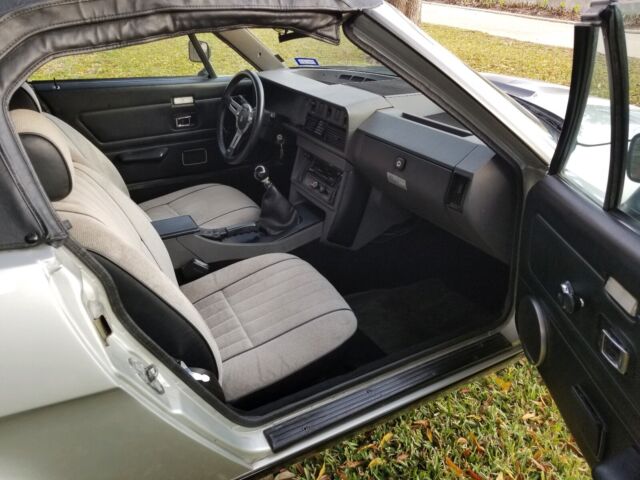 1980 triumph tr7 v6 convertible grey rwd manual