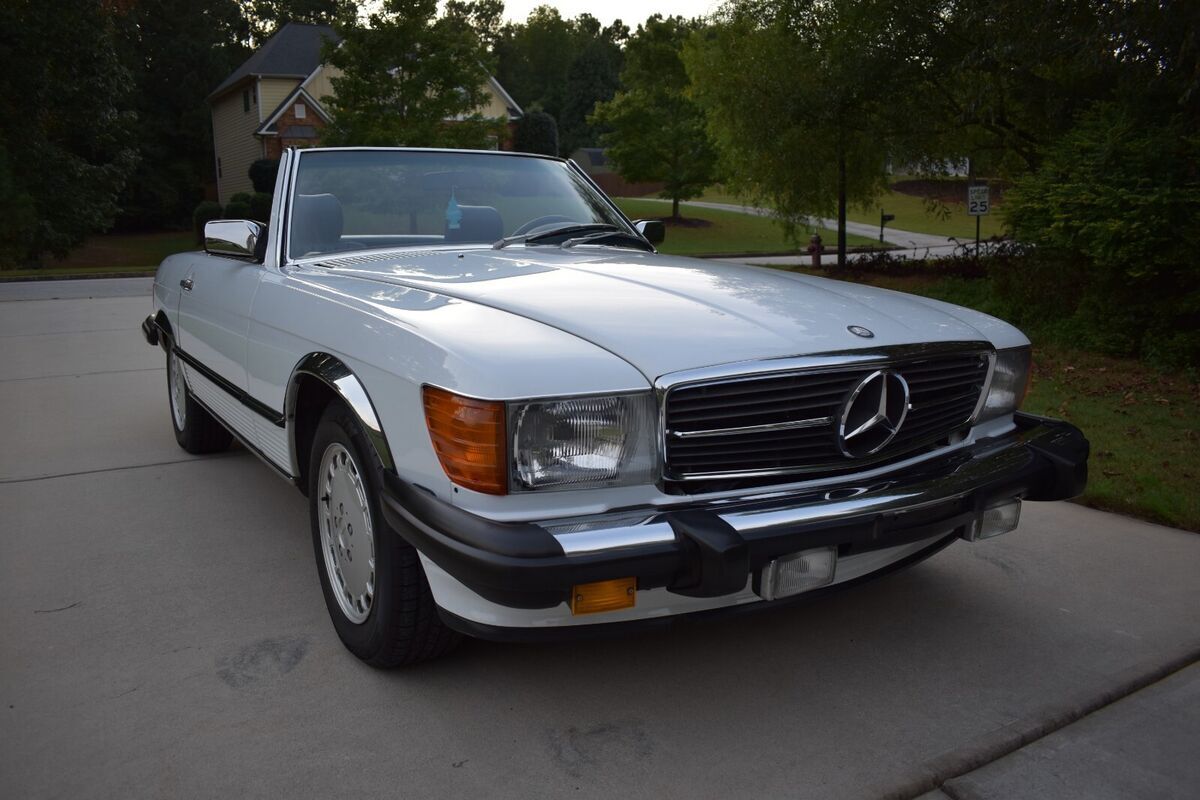 1989 mercedes-benz 560sl (40,000 miles)