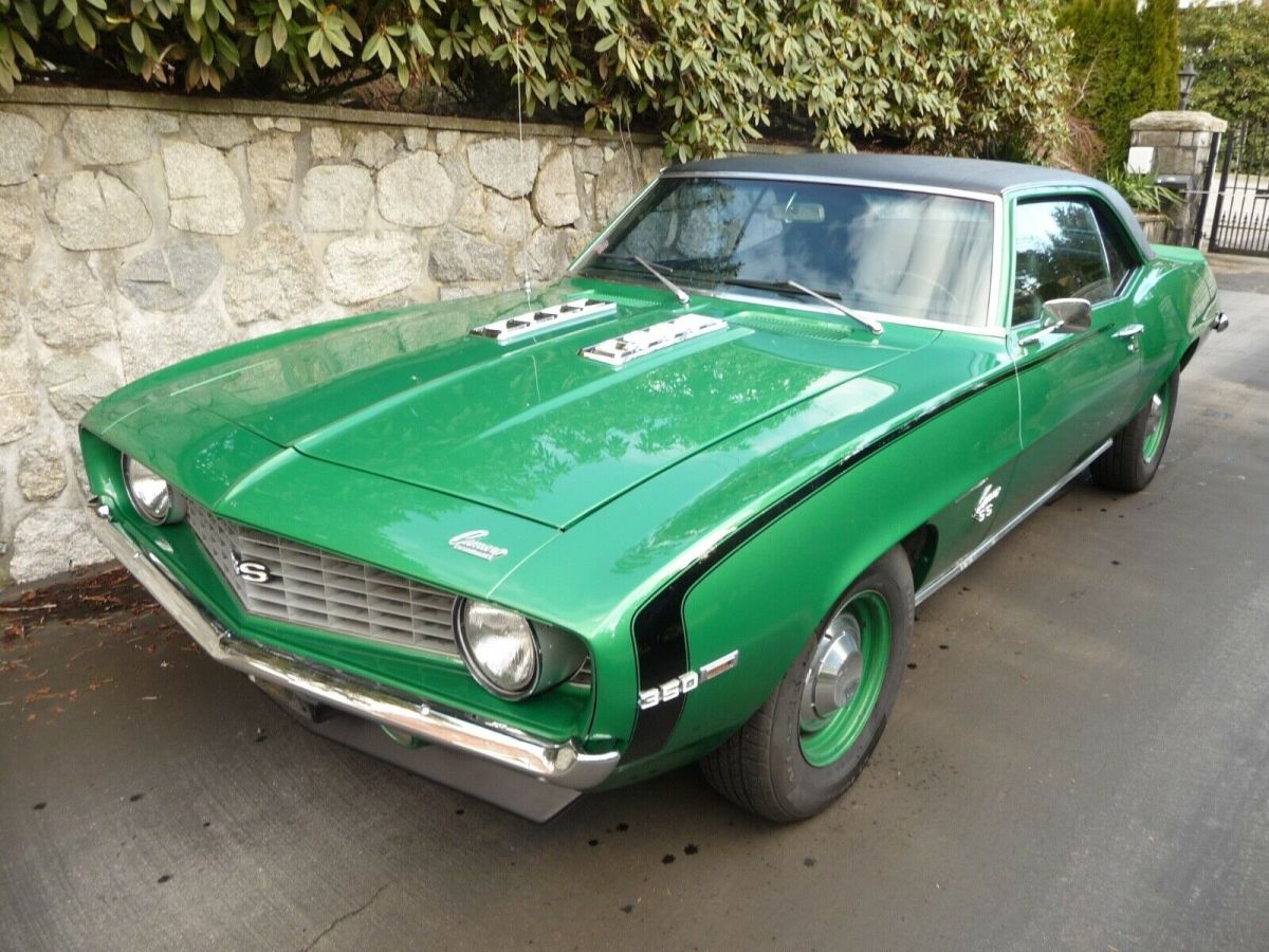 1969 camaro ss 350/350 hp