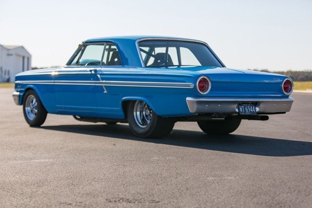 1964 ford fairlane 3229 miles blue hot rod