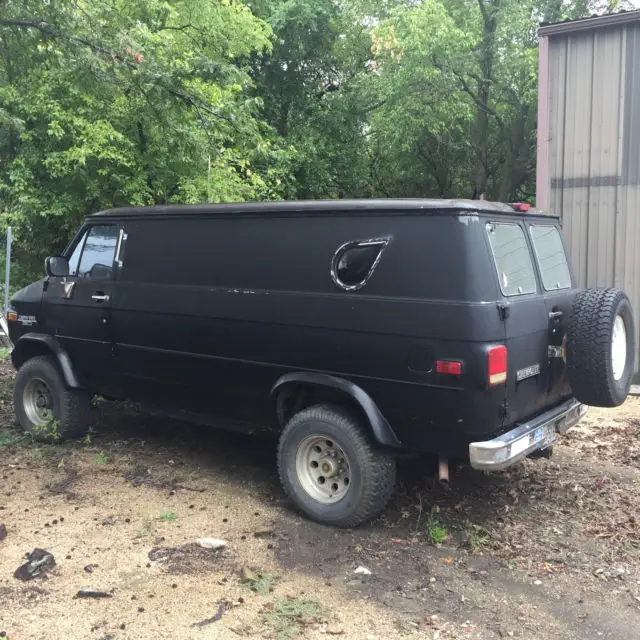 1979 chevrolet g30 1 ton 4x4 pathfinder factory conversion van