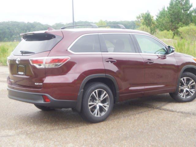 used 2016 toyota highlander xle columbus, ms 39705 for sale in columbus, mississippi