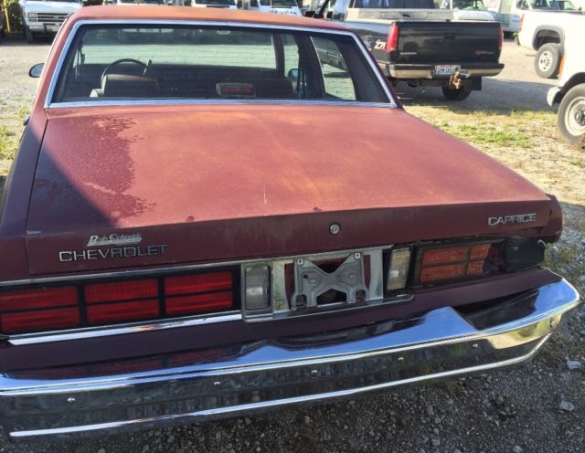 1988 chevrolet caprice barn find original one owner