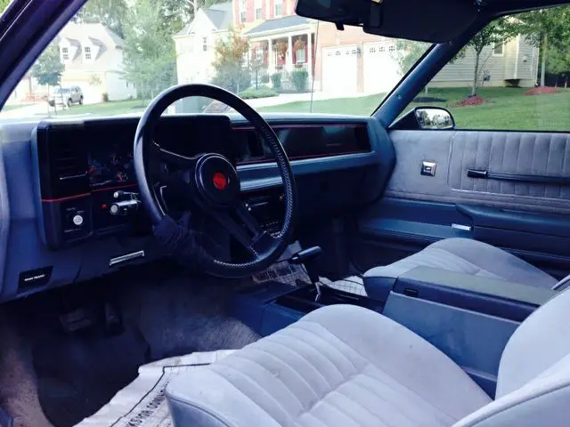 1987 chevrolet monte carlo ss coupe 2-door 5.0l
