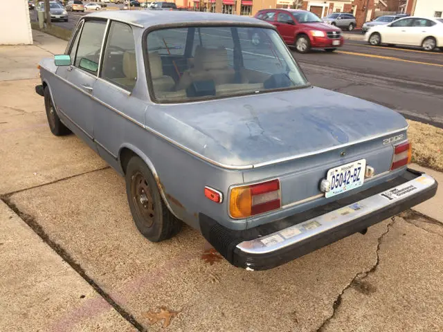 1976 bmw 2002 ac 127,777 miles blue coupe manual 4-speed