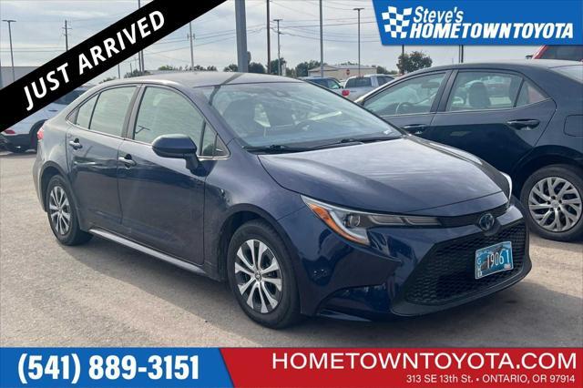 2021 toyota corolla hybrid le