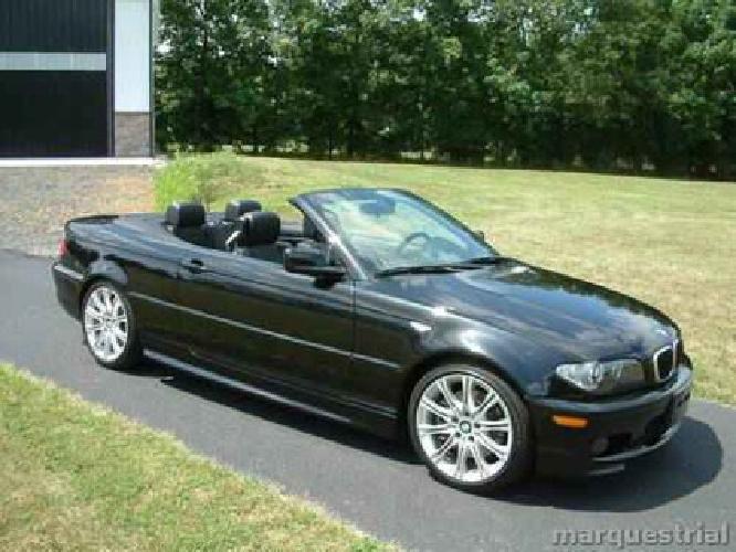 2006 bmw 330ci convertible - black 6 sp manual - 41k miles in perkasie, pa