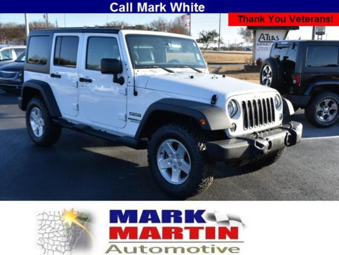 2014 jeep wrangler unlimited sport 4x4 sport 4dr suv for sale in batesville, arkansas