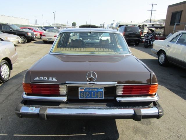 1974 mercedes-benz 450 se 4-door sedan 8-cylinder gas automatic no reserve