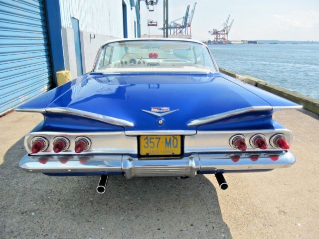 1960 chevy impala 2 door coupe big block v8 great colors no reserve!
