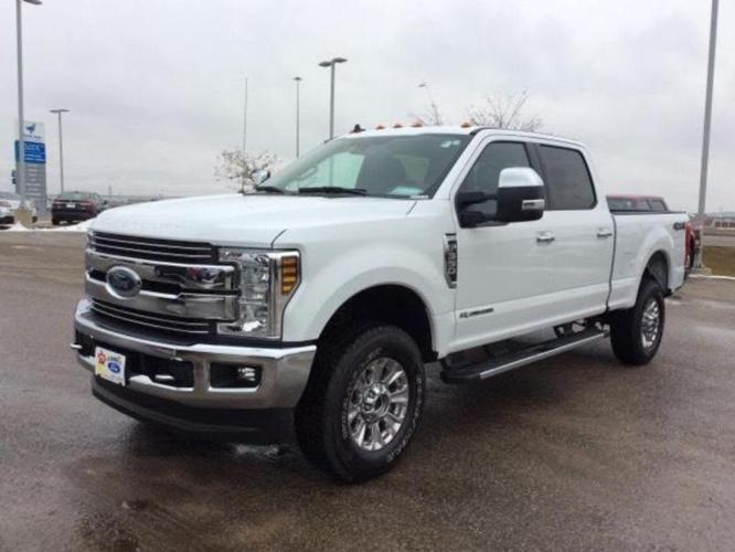2019 ford f-350 super duty lariat 4x4 lariat 4dr crew cab 6.8 ft. sb srw pickup for sale in fargo, north dakota