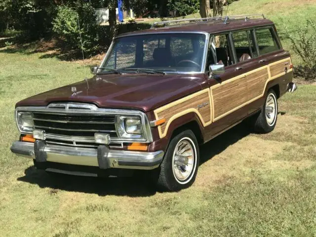 1987 jeep grand wagoneer, brown with 65925 miles available now!