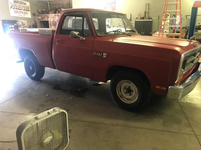 1987 dodge ram shortbed 318 d150 1500 clean & original no reserve