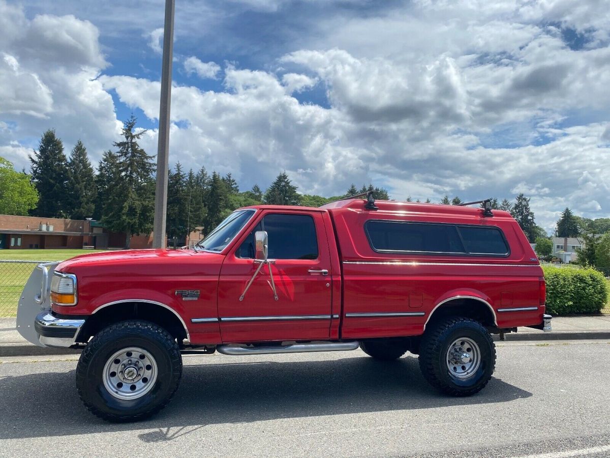 1992 1/2 ford f-350 xlt 7.3l diesel 4wd limited edition rust free no reserve!