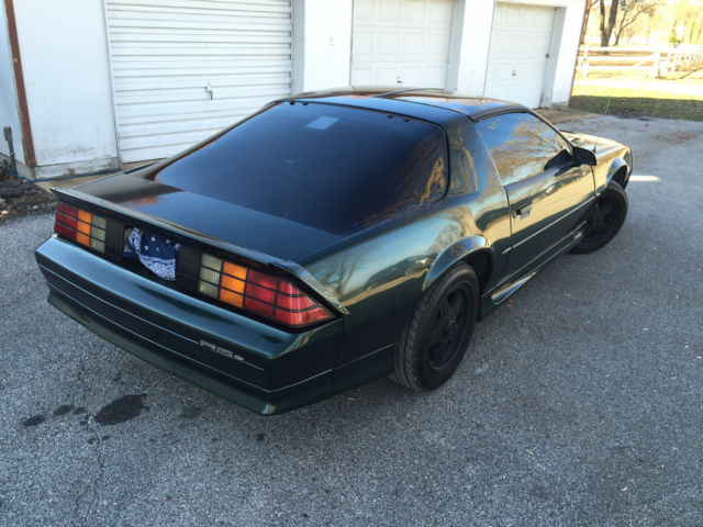 1992 chevrolet camaro t-top - 5 speed - video of car running and of body-youtube