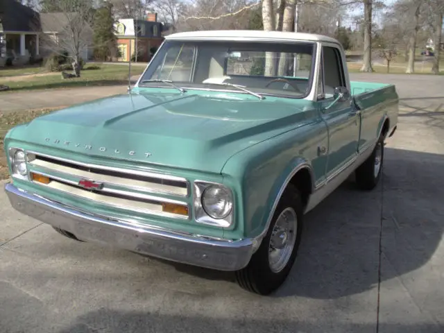 1967 chevy custom camper 3/4 ton pickup custom cab
