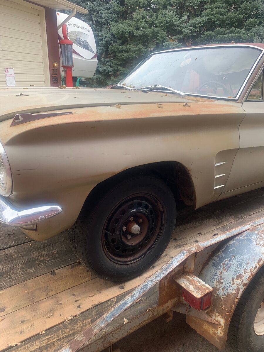 1962 pontiac tempest sedan brown rwd automatic 4door
