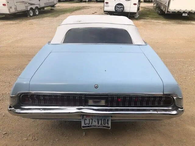 1970 mercury cougar xr-7 convertible, m code 351 cleveland, texas car
