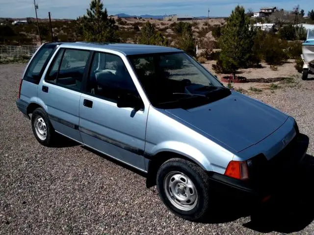 1985 honda civic wagon-southwest car low rust-weber carb kit-5 speed