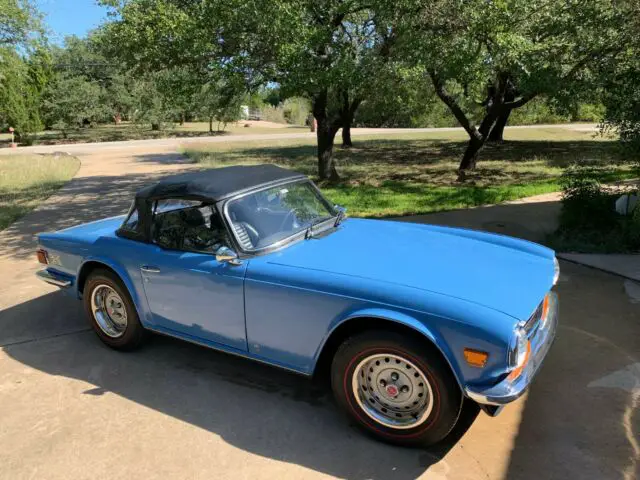 1972 triumph tr6 with overdrive